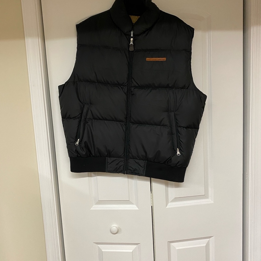 Vintage Polo Jeans Company Black Puffer Vest